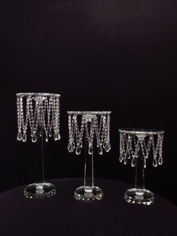 Sopranos Crystal Flower Stands Centerpiece for Weddings and Event Rental